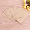 Cadeau cadeau 50pcs / lot enveloppes de papier artisanal enveloppe de style européen vintage pour carte scrapbooking livraison rapide cadeau