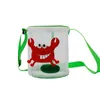 Kids Toys Beach Tags 3D Animal Shell Toys Collecting Storage Bag Outdoor Mesh Embet Tote draagbare organisator Splashing Sand Pouch