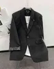 spring new product classic temperament cuff stitching lace Suit Jacket Women's