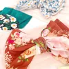 Babymeisjes bloemen bowknot hoofdband kinderen zachte nylon elastische haarband kinderen bandanas hoofdband prinses haaraccessoire 25 kleuren