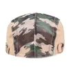 Camouflage Net Ball Cap Solskyddsmedel Peaked Hat Baseball Kepsar Sommar Mesh Andningsskydd Kreativa Party Supplies JLA13056