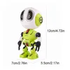 Brinquedos robóticos sensíveis ao toque para crianças, meias de Natal com luzes LED 2204273959867