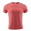 lu9138 shortsleeved men039s quickdrying clothes summer casual tops Europe and the United States Amazon running fitness cloth8586458