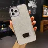 Luksusowe Bling Glitter Telefle Case na iPhone 13 Pro Max I 12 11 x