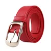 Cinturas Cinturón de golf Damas versátiles versátiles de microfibra de hebilla cuadrado para pantalones y cinturones cortos