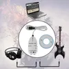 Ses Kartları Interfaz De Audio Gitar USB Player Kart Efektör Arayüz Bağlantı Kablosu Harici Kartlar