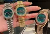 Classic Women's Watch Solid Core Three-Bear Steel Rand Crystal Diamond 31mm Swiss Quartz Movement Sapphire Water-Proof Wristwatch