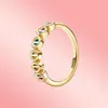 2022 New Band Rings Aesthetic jewelry Pandora Mavel Infinity Stones Ring for women men couple Ring finger sets with logo birthday gifts 160779C01