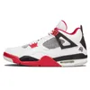 sail union x jumpman 4 mens shoes cactus jack bred Black Cat denim fire red 4s Men athletic trainers sports sneakers 7-13