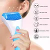 Huidverstrakking ijs gezicht massager Derma Roller Home Gebruik schoonheidszorggereedschap Koud Dermaroller Beauty Microneedle Apparaat Gezichtsliften Gemakkelijke werking te koop