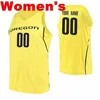 Nikivip Oregon Ducks Basketball Jersey N'Faly Dante Duarte Eddy Ionescu Will Johnson Shakur Juiston College Jerseys Mens aangepast