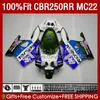 Corpo iniezione per HONDA CBR250 CBR 250RR 250 Blu Repsol RR CC 131No.173 CBR250RR MC22 90 91 92 93 94 95 96 97 98 99 250CC 1990 1991 1992 1993 1996 1997 1998 1999 Fiera ing