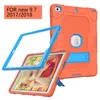 Heavy Duty Case For iPad 9.7 Inch 5th/6th Generation Rugged Hybrid Armor Shockproof Kickstand Tablet Cover (B3)