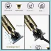 Hårtrimmer Care Styling Tools Products T9 Electric Clipper för män Uppladdningsbar rakappskåpa Frisör Hår som skär Hine Professional 0mm