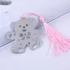 Metal Bear Bookmark Girls Boys Baby Shower Feestartikelen Boeken Liefhebbers Collectie Kerst Bruiloft Gunst Bookmarkers RRA13452