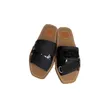 Summer Gladiator tofflor Sandaler Designer Fashion Cross Fl￤tad rembrev Slides tofflor Casual Beach Flip Flops Shoes