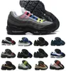 Klassieke 95 OG Running Shoes Air Airmaxs Max Mens Dark Army Greedy Chaussures 95S Neon Solar Red Triple Black Wit Reflective Volt Earth Day Marineblauwe druiven Sneakers