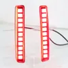 2 шт. Светодиодный отражатель для Toyota Yaris Cross 2020 2021 2022 Bumper Light Задний противотуманный фонарь тормозной свет Динамический поворот сигнал