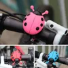 Cykelklockring Beetle Cartoon Cycling Horns Härliga barn Ladybug Bellrings For Bike Ride Horn Alarmcykeltillbehör