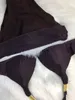 Tekstylia seksowna zużycie pływania haft bikini bikini litery marki stroje kąpielowe projektant metalowy sieć wysokiej jakości damski podzielony strój kąpielowy