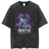 Anime Hunter X Hunter T Hemd Männer Harajuku Übergroßen T-shirts für Männer 100% Baumwolle Frühling Hip Hop Streetwear Männliche T-shirt 220812