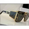 Zonnebrillen Men39s Gold Frame -bril bij overeenkomende originele doos unisex Sun Mirror RE965Sunglassessunglasses8023193