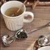 Kształt serca stal nierdzewna liść herbaty liść ziołowy filtr ziołowy infuzer łyżka łyżka praktyczne narzędzia kuchenne Rra1855 Drop dostawa 2021 Kawa D