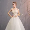 Autres robes de mariée robe simple 2022 sexy bretelles dentelle fleur jusqu'à princesse robe de bal plus taille mince sur mesure robe de noviaAutre
