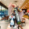 Creatief leuke schattige myna pop sleutelhanger cartoon hanger trendy tas hanger klein geschenk