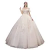 Other Wedding Dresses Vestidos De Novia 2022 Lace Flower Plus Size Dress For Women Sexy Boat Neck Off The Shoulder Custom Made Bridal GownOt