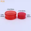 Smoking Product Accessories High Quality Plastic Dry Herb Tobacco Herbal Grinders 42MM/59mm 2 Layers Herb Grinder