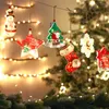 Strings LED Christmas Light Pendant Ornament Decorations For Home Tree Hanging LightsLED