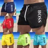 Badshorts för män Sommar Färgglada badkläder Badkläder för män Badbyxor Sexig Strand Surfbräda Man Kläder Byxor 220425