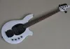 Factory Custom 5 Strings Music Electric Bass Guitar z księżycami, otwarte przetworniki, można dostosować