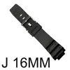 Pour casio es bande Sile bandes de caoutchouc EF remplacer bracelet électronique sangles de sport 16mm 18mm 20mm 22mm G220420