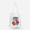 Lege Sublimation Handtas 34 * 40 cm Polyester Afdrukken Blanks Tassen DIY Tas Klassieke Opbergzakken Openlucht Draagbare Rugzak