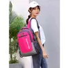 Backpack Teenage High School Tassen voor Girs Boys Women Nylon College Style Student Book Bags Men Grote capaciteit 220628
