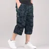 Pantaloni da caccia Uomini tattici militari SWAT Combat Tasche multiple Pantaloni casual corti dell'esercito Escursionismo sportivo Pantaloni cargo da campeggio Caccia