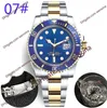 luxury watch 41mm montre de luxe automatic 2813 stainless steel slide the lock bracelet ceramic rim waterproof mens watches