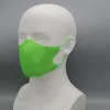 3D-engångsfärg Fast färg Vuxen Mask Three-Layer Protection med smältblåst tygdammsäkra Bortabla anti-labyren Masker