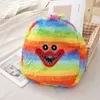 Fabbrica all'ingrosso 7 colori 11 pollici 28 cm Huggy Wuggy zaino peluche zaino giocattolo regalo per bambini periferici