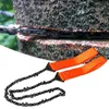 Portable Survival Chain Saw saws Emergency Camping Hiking Tool Pocket Hand Pouch Outdoor 2204287480219