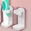 Creative Traceless Stand Rack Organizer Electric Wall-Mounted Holder Space Saving toothbrush holder Bathroom Accessories CCE14144