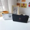 Сумки для хранения вышитые холст милый карандашная сумка корейская корпус красивая канцелярская ручка пакета