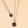 Pendant Necklaces Fashion 520 Clock Couple Necklace Creative Women And Men Keepsake A Pair Of Collarbone ChainsPendant