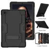 Militär tungt robust rustningsfodral för Samsung Galaxy Tab A7 10,4 tum T500 T505 T507 T505N Impact stockproof Silikonplast Kickstand -tablettskydd