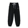 Joggers masculinos harém preto preto confortável para homens de verão calças casuais calças streetwear solt calça japonesa moda l220816