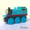 Emily Wood Train Train Magnetyczne pociągi drewniane Model samochodów kompatybilna z Brio Brand Tracks Locomotives Toys for Child 2023