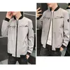 Jackets masculinos Bomber Zipper Jaqueta Male Male Solid Stand Collar Casa Casual Streetwear Hip Hop Slim For Men Chaquetas Hombremen '