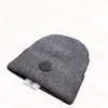 Soft Wool Knitted Hat Outdoor Baseball Football Beanies Hat Luxury Printed Skull Cap Vacation Travel Beanie